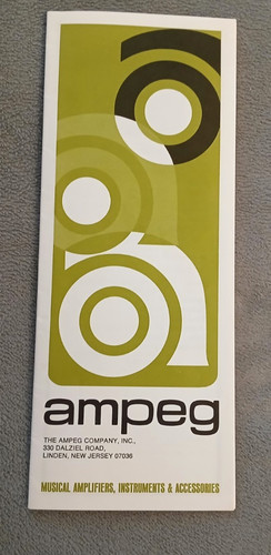 Original vintage 1967 - 1967, ampeg