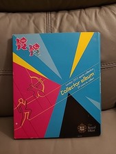 2012 Olympic 50p Full Set Of 29 Coins & album Uncirculated & Completer Medallion