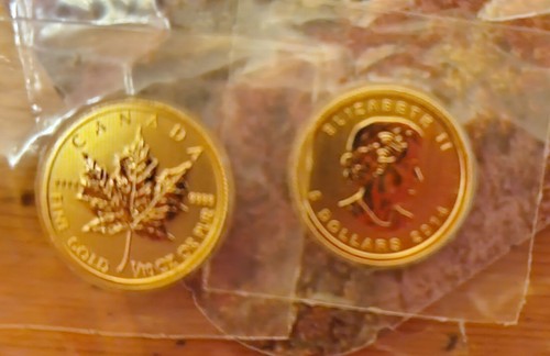 Canada 2014 oz gold - canada, 1/10