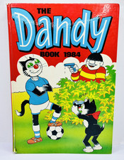 The Dandy Book Annual 1984 - Comic Annual Vintage Desperate Dan