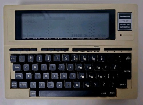 Radio shack trs model - radio, trs-80