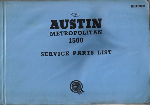 Austin metropolitan 1500 - austin,
