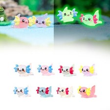 8 Pieces Axolotl Miniature