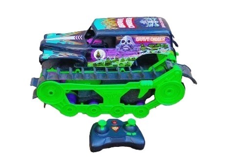 Grave digger trax remote - digger, rc