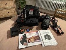 Cannon EOS100D Digital SLR Camera with 18-200mm Tamron Lens and Case - Exc Cond