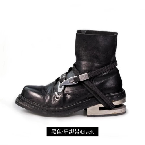 Men motorcycle boots metal - men's,
