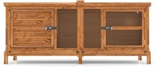 6ft Large Rabbit Hutch Outdoor