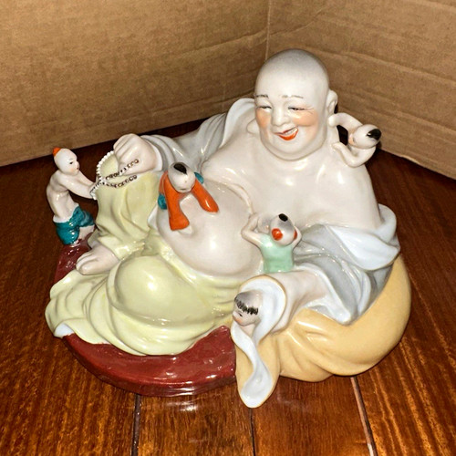 Chinese porcelain laughing - chinese,