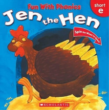 Jen the Hen: Short E [With Spin Wheel] (Fun with Phonics), Graves, Sue, Used; Ve