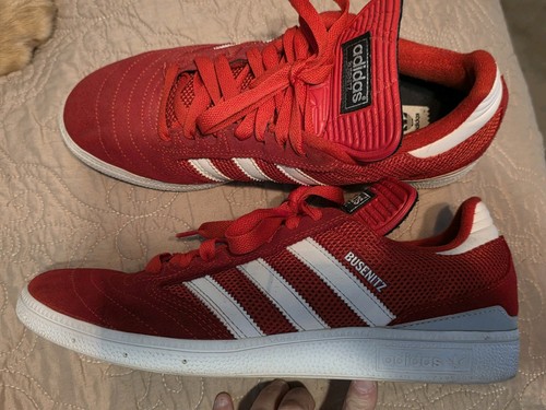 Mens red adidas busenitz pro - adidas,