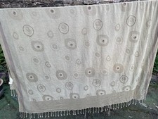 Green Throw Chenille Type