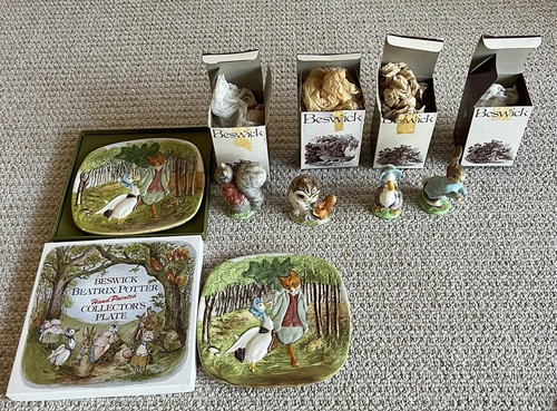 Beatrix potter figurines - beatrix,