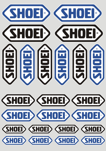 Shoei helmet vinyl - shoei,