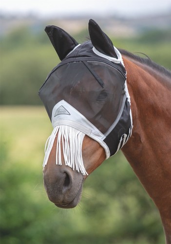 Shires fine mesh fly mask - shires,