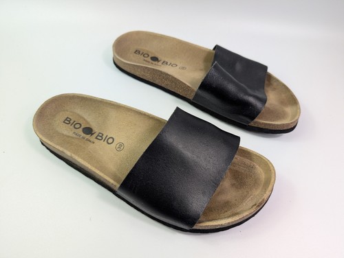 Bio black leather - bio,