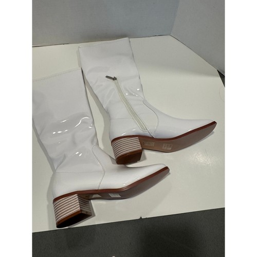 Unbranded white patent - unbranded,