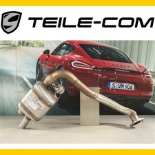 ORIG. Porsche 718 Boxster/Cayman 982 Sport exhaust muffler, RIGHT