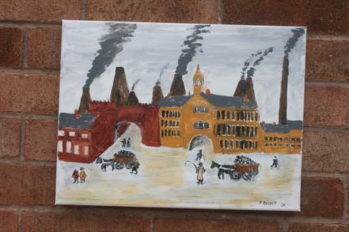 Original signed painting - original,
