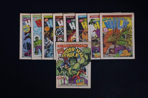 Hulk comic weekly marvel uk - comic,