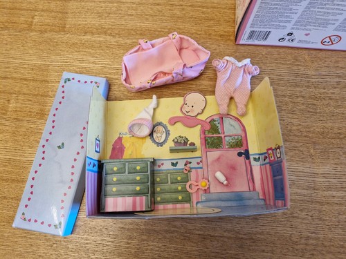 Baby born miniworld - baby, room