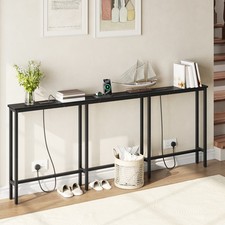 Console Table with 2 Charging