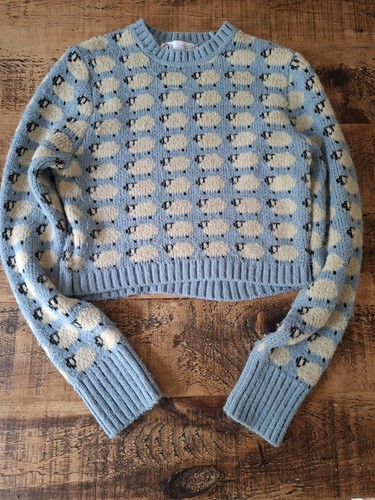 Zara womans small jumper sheep - zara,