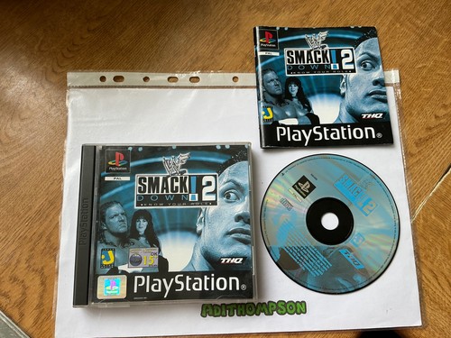 Wwf smackdown game ps1 sony - game,