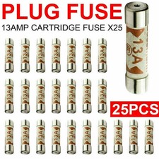 25x 13A Domestic Fuses Plug