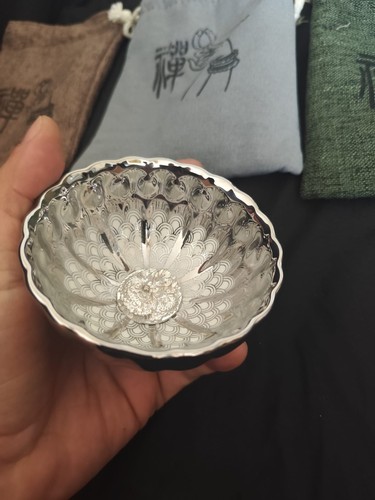 Chinese style silver tone - silver,