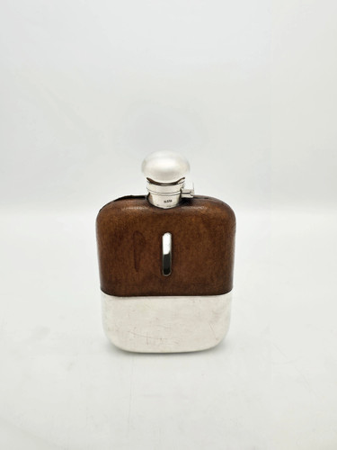 Antique silver plated glass - silver,