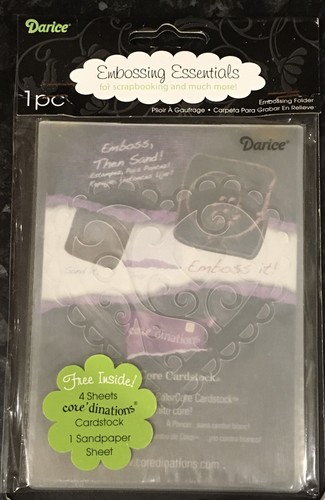 Darice embossing folder - embossing,
