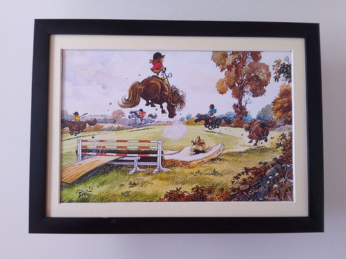 Norman thelwell horse riding - norman,
