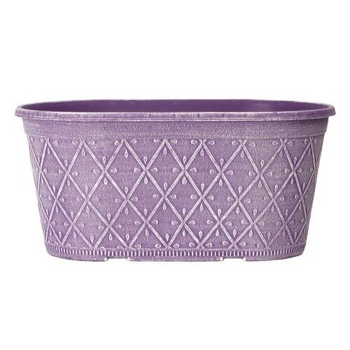 Plastic oval trough garden - oval,