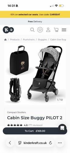 Kinderkraft buggy pilot - kinderkraft, 2