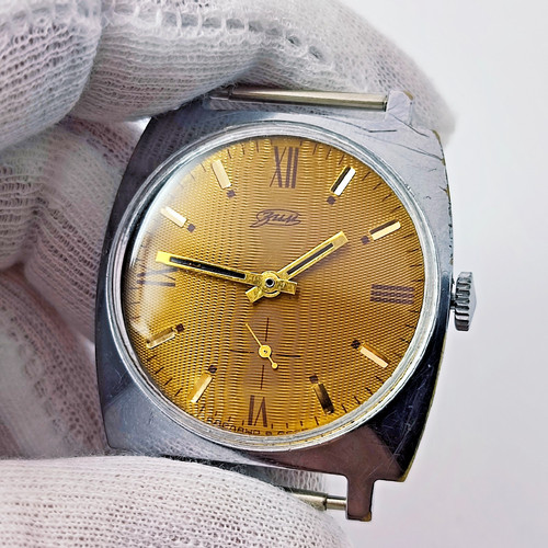 Vintage soviet wrist watch - vintage,