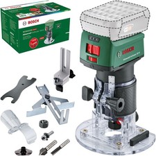 Bosch Cordless Trim Router AdvancedTrimRouter 18V-8 Without Battery, 18 Volt