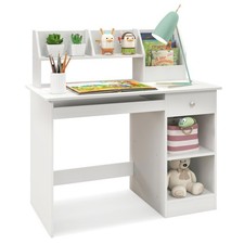 Study Desk with Hutch, Drawer