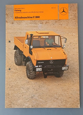 Brochure Mercedes-Benz Unimog