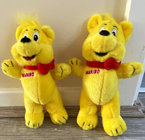 Haribo yellow plush teddy - haribo, 2x