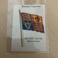Kensitas.  Silk cigarette. Flag.  (. Royal. Standard.   )