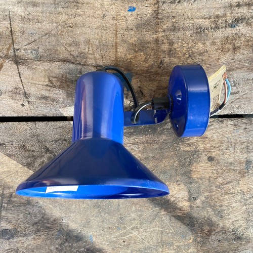 Vintage industrial style - industrial, blue