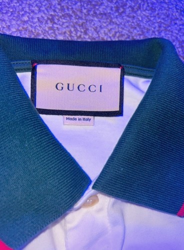 Gucci web sleeve polo - , shirt