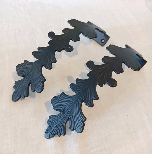 Pair large brass vintage - pair,