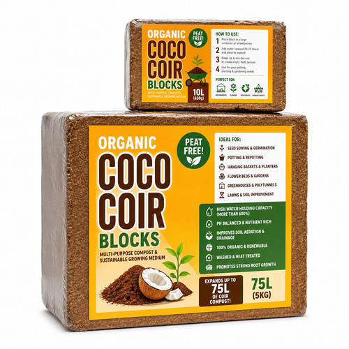 10l 75l organic - organic, coir