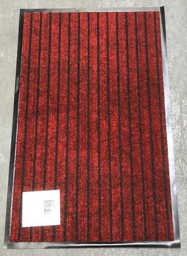 Rubber backed door mat - backed, non