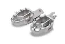 SM Project Increased Footpegs Off-Road Enduro CNC Ducati Desert X Silver