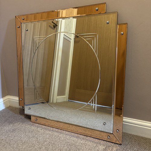 Large vintage art deco - art, wall