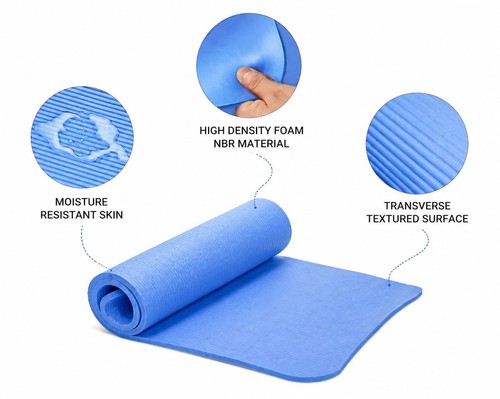 Yoga mat 15mm thick - yoga,