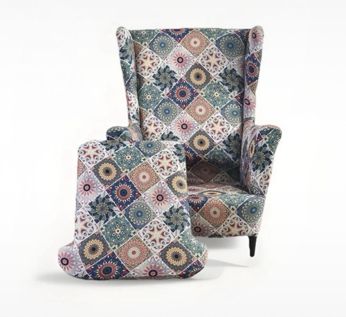 Stretch wingback chair - wingback,
