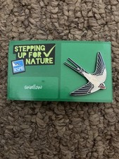 Rspb Pin Badge Swallow